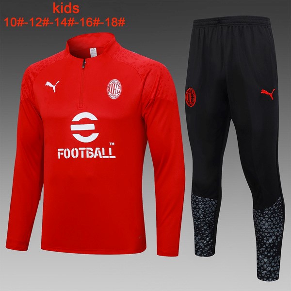 Kinder Sweatshirts AC Milan 2024 Rote